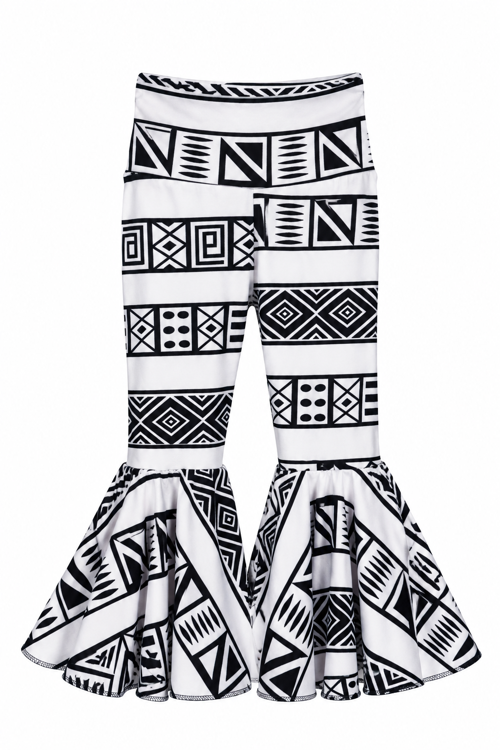 LI’l Daisy Bell Pants in White Aztec