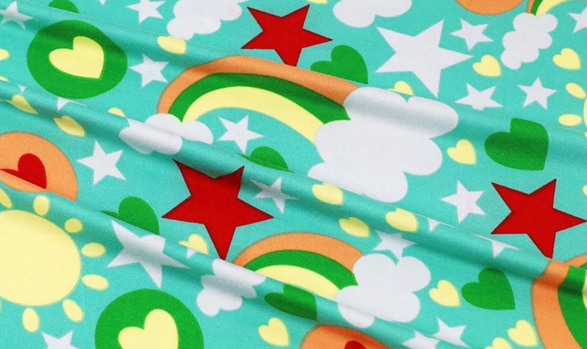 Li’l Daisy Bell Pants in Rainbows and Stars