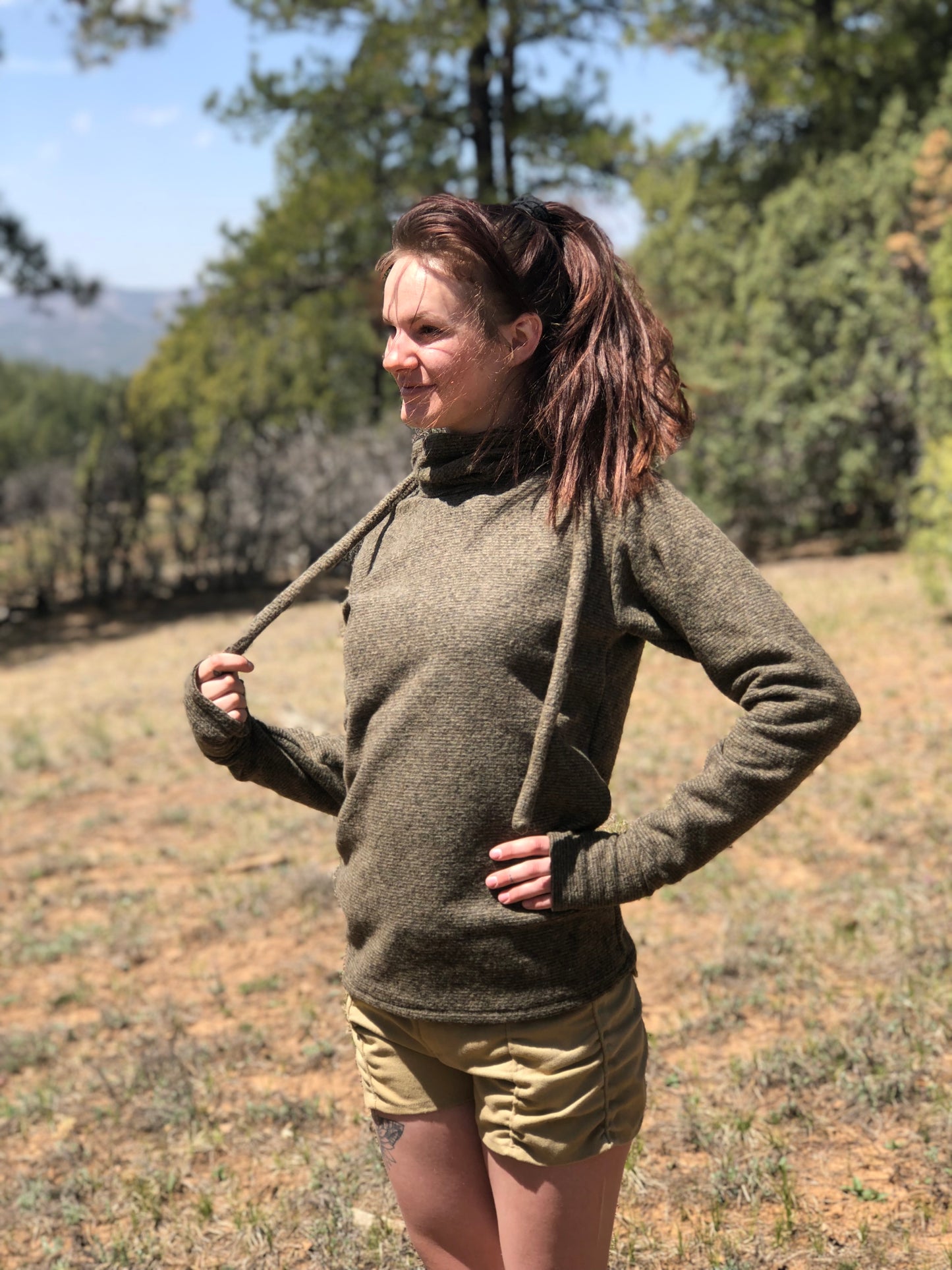 Desert Dweller Hoodie in Nantucket Sage