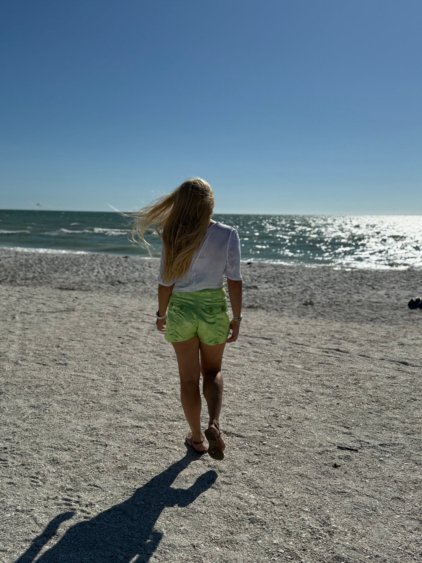 Lucy Shorts in Peridot