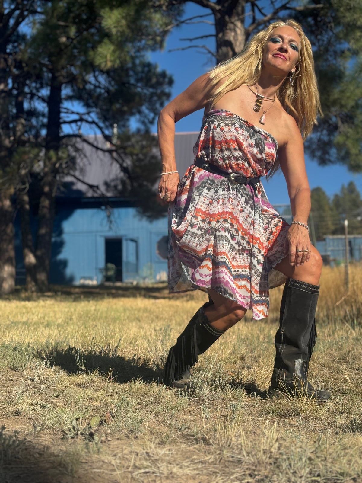 Camelion Skirt in Santa Fe