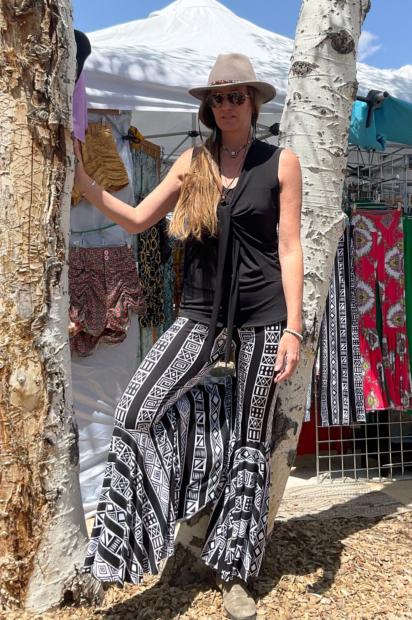 Daisy Bell Pants in Super Aztec