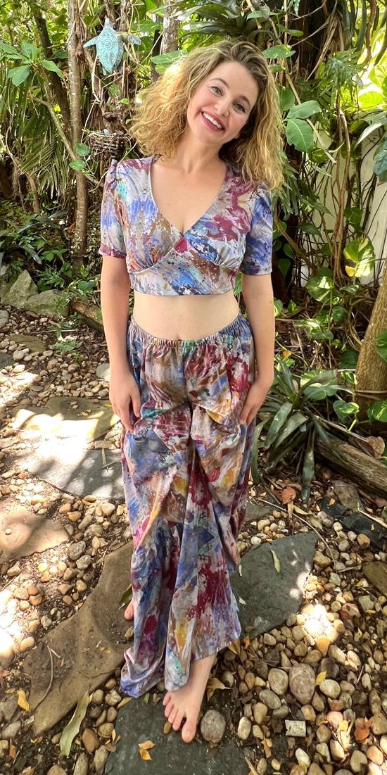 Betsy Crop Top in Essence