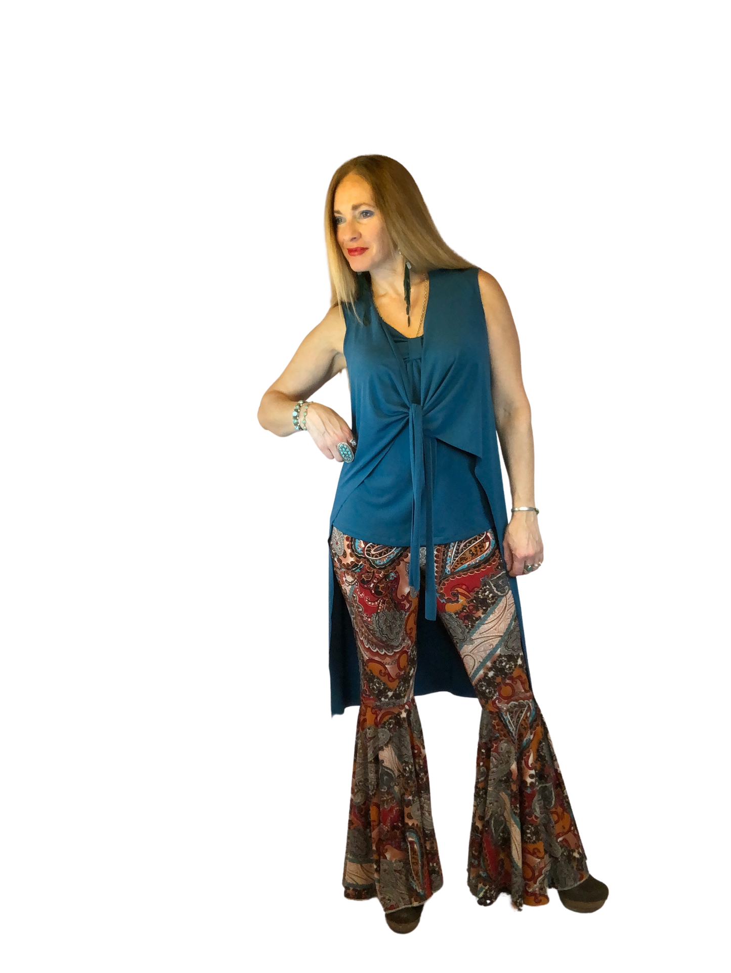 Daisy Bell Pants in Super Paisley