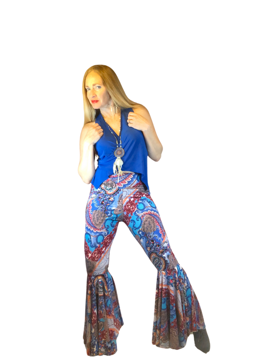 Daisy Bell Pants in Spectacular Paisley