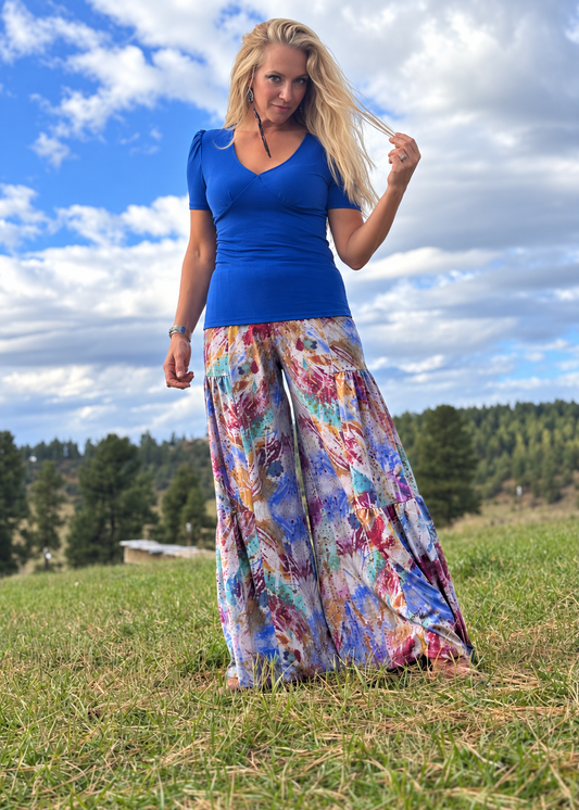 Elizabeth Top in Blue