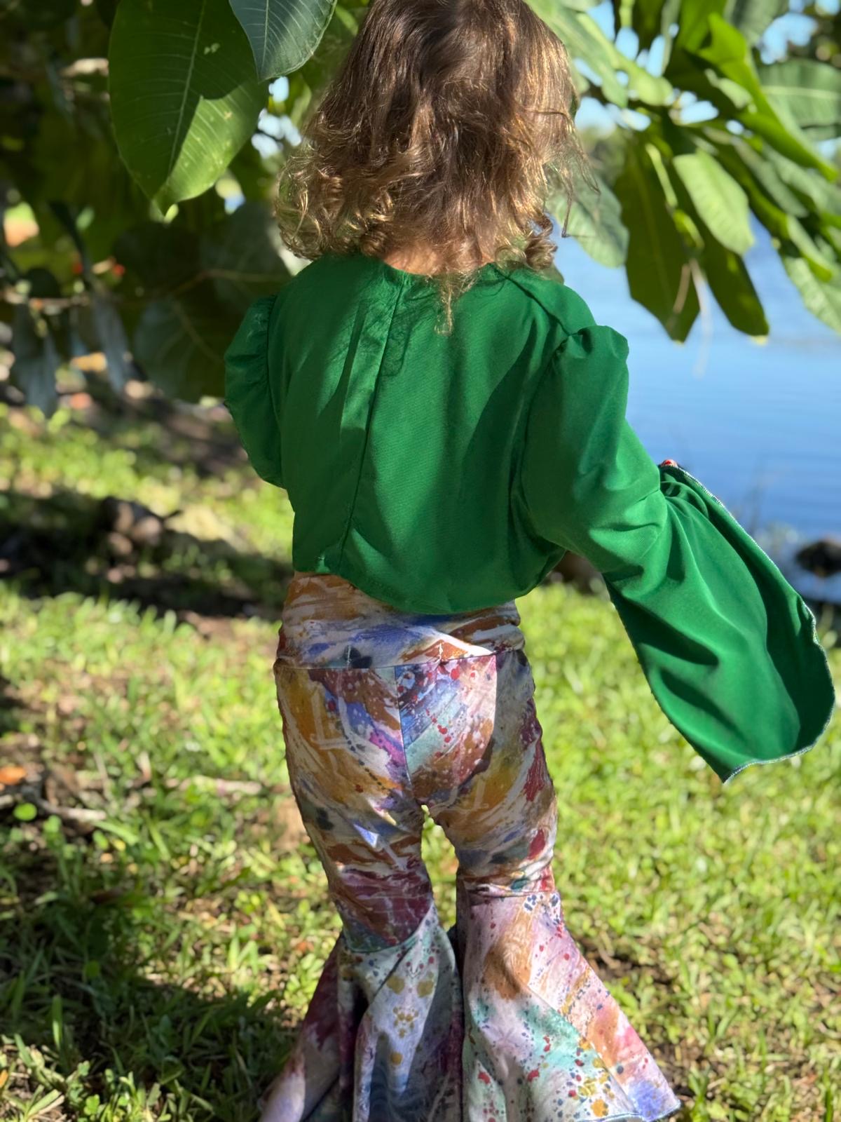 Cassidy Top in Green
