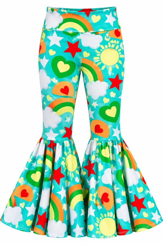 Li’l Daisy Bell Pants in Rainbows and Stars