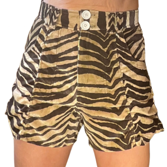 Lucy Shorts in Leopard Meow