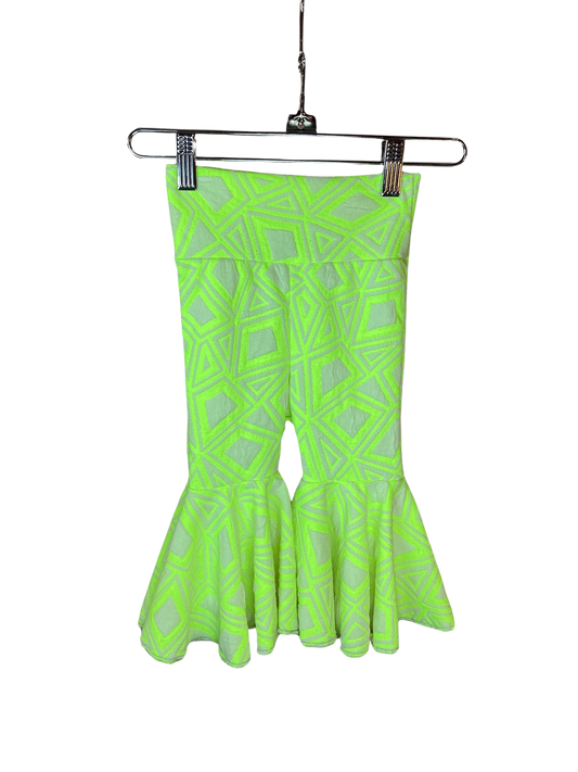 Lil Daisy Bell Pants in Neon Geo