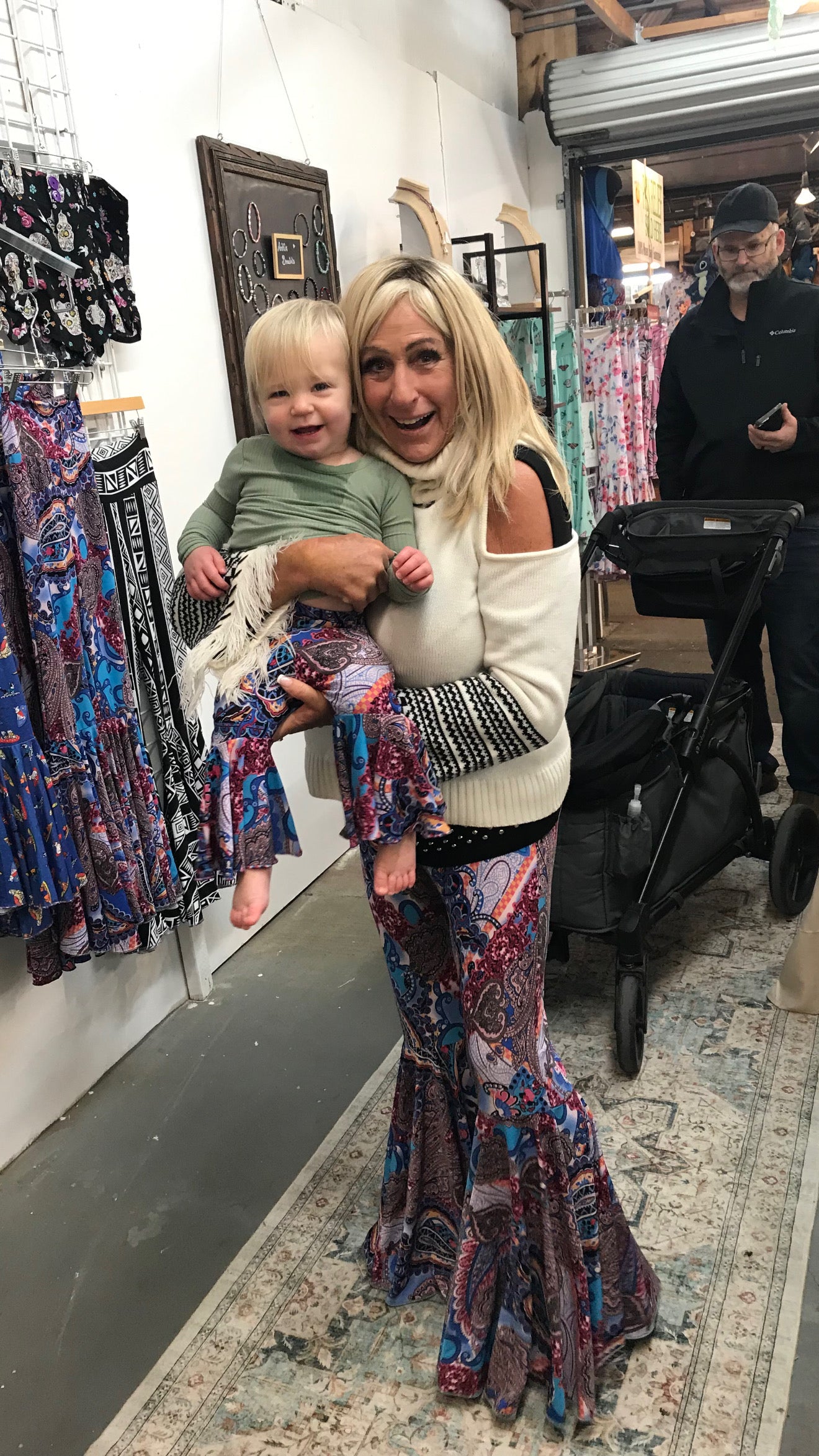 Daisy Bell Pants in Spectacular Paisley