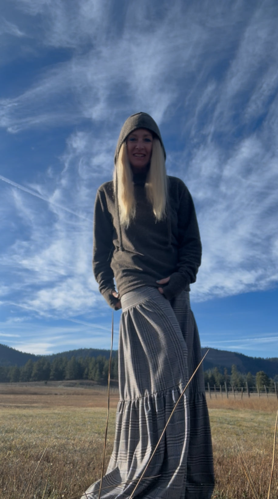 Sandy Pants in Fall Plaid