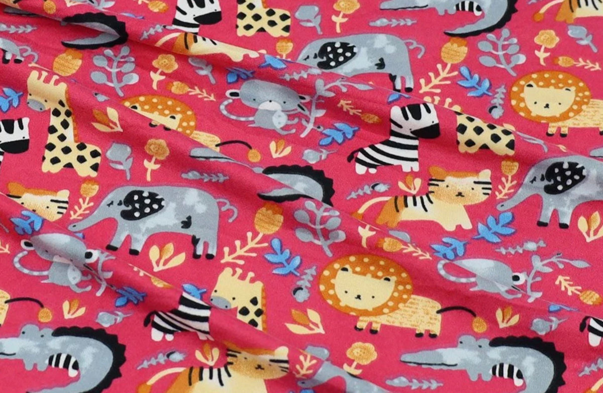 Li’l Daisy Bell Pants in Magenta Safari