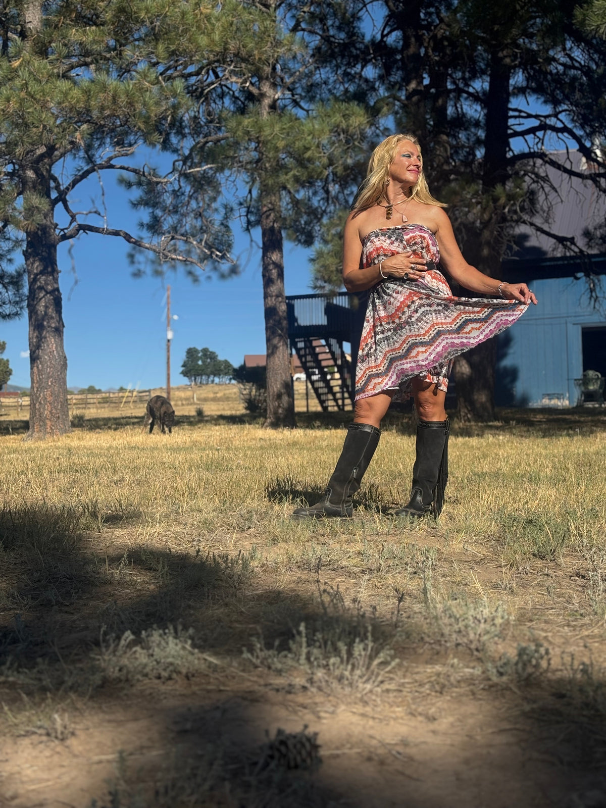 Camelion Skirt in Santa Fe