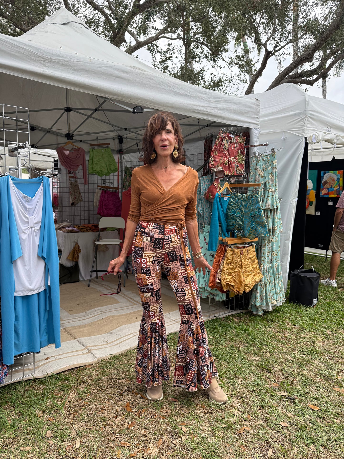 Daisy Bell Pants in Geo