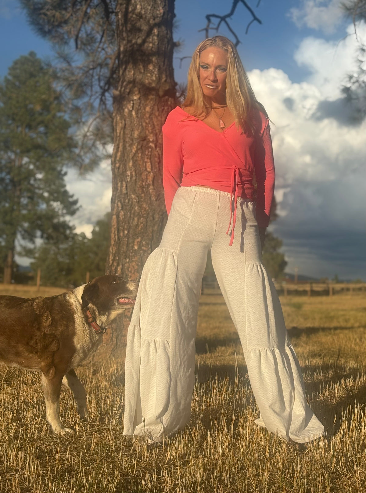 A Sandy Pants in Dots