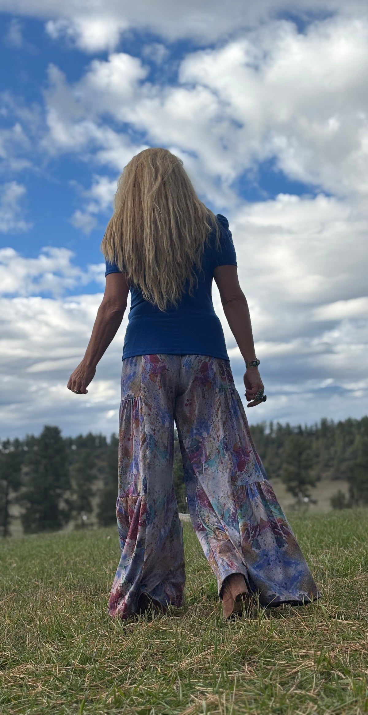 Elizabeth Top in Blue